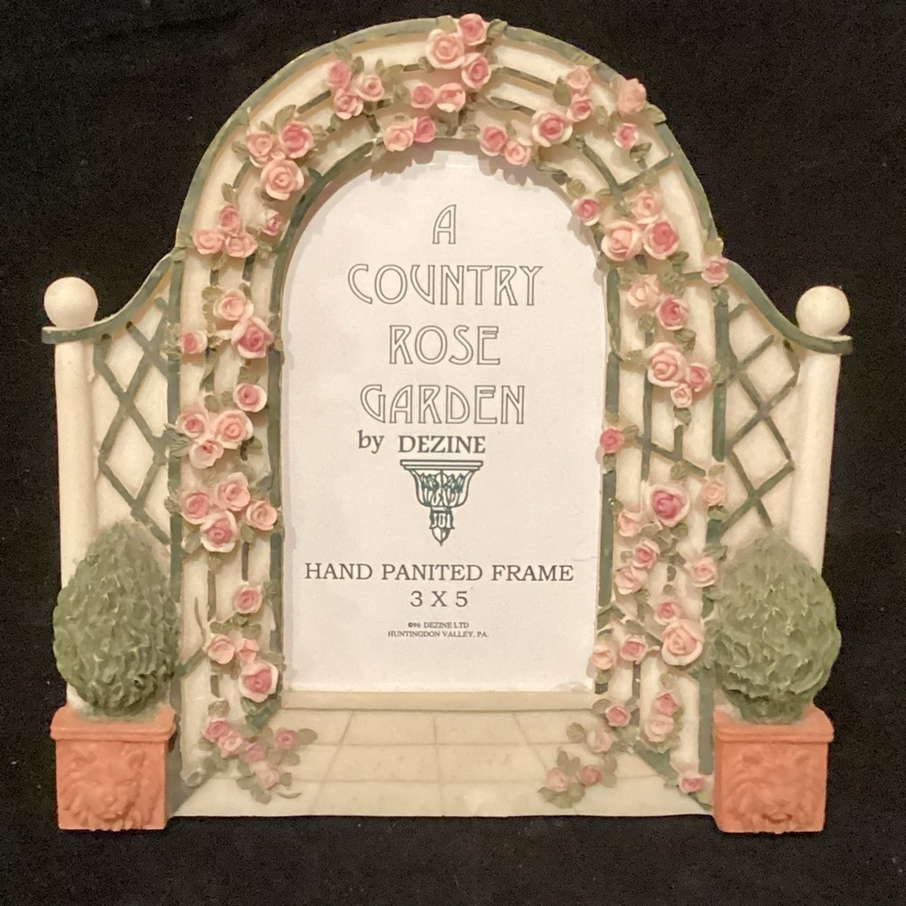 Floral Hand Painted Frame